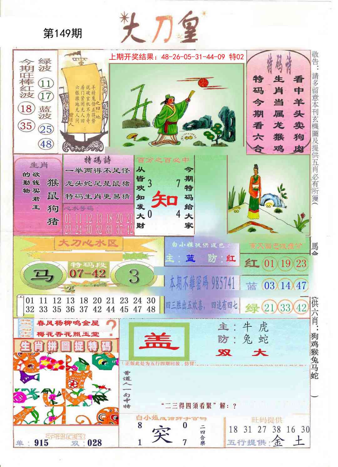 149期大刀皇[图]