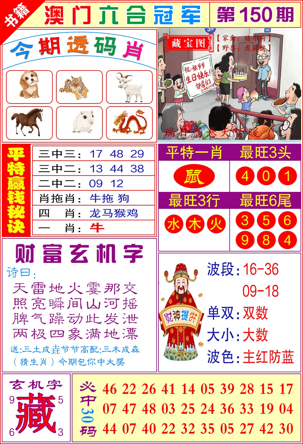 150期澳门六合冠军[图]