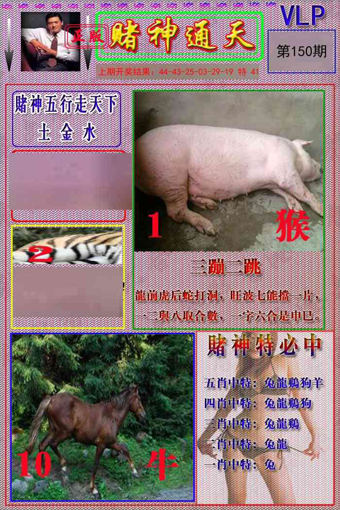 150期赌神通天报[图]