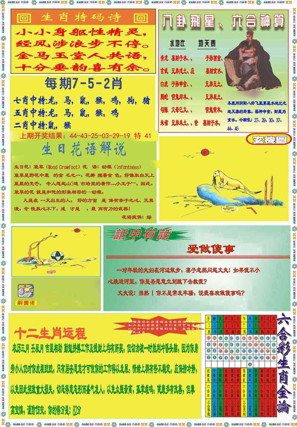 150期九龍马经B(推荐)[图]