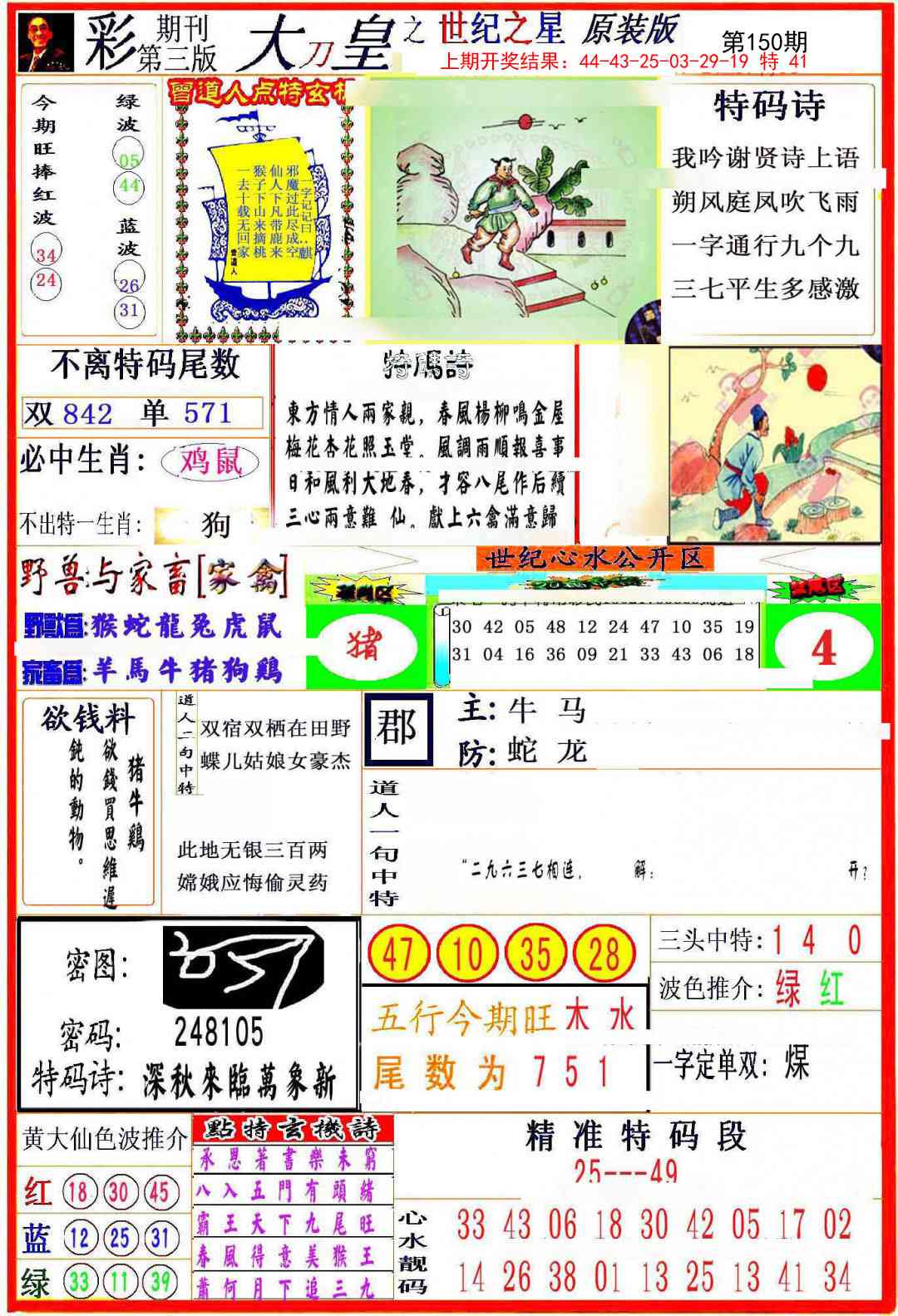 150期大刀皇之(世纪之星)[图]