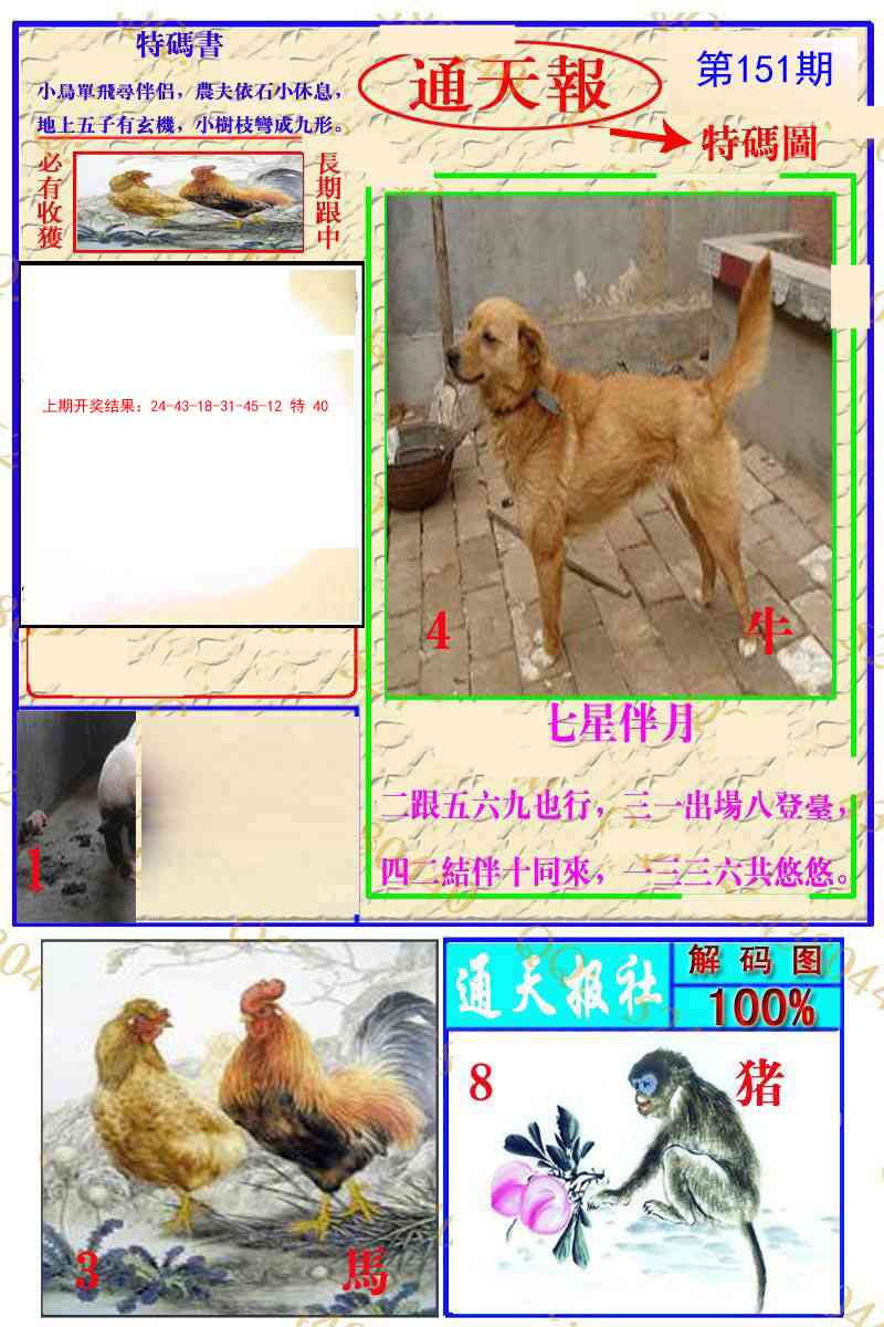 151期通天特解图[图]