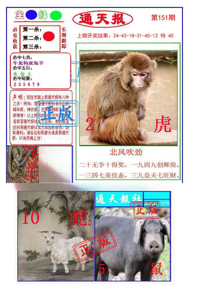 151期通天杀波图1[图]