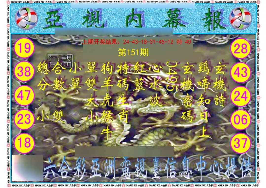 151期亚视内幕报[图]