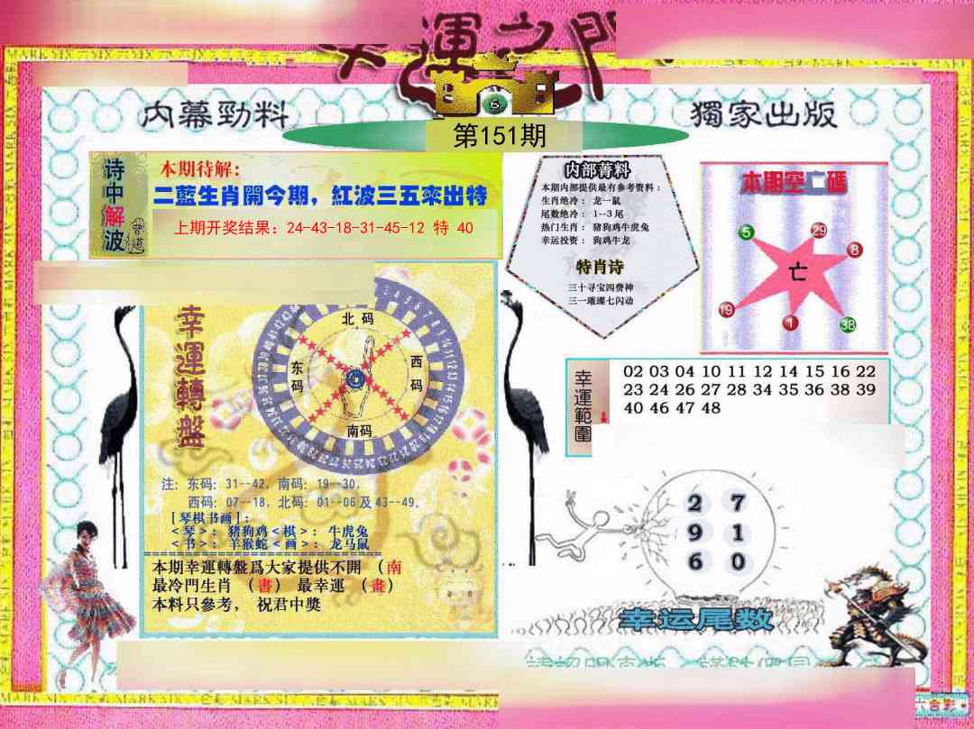 151期幸运之门[图]