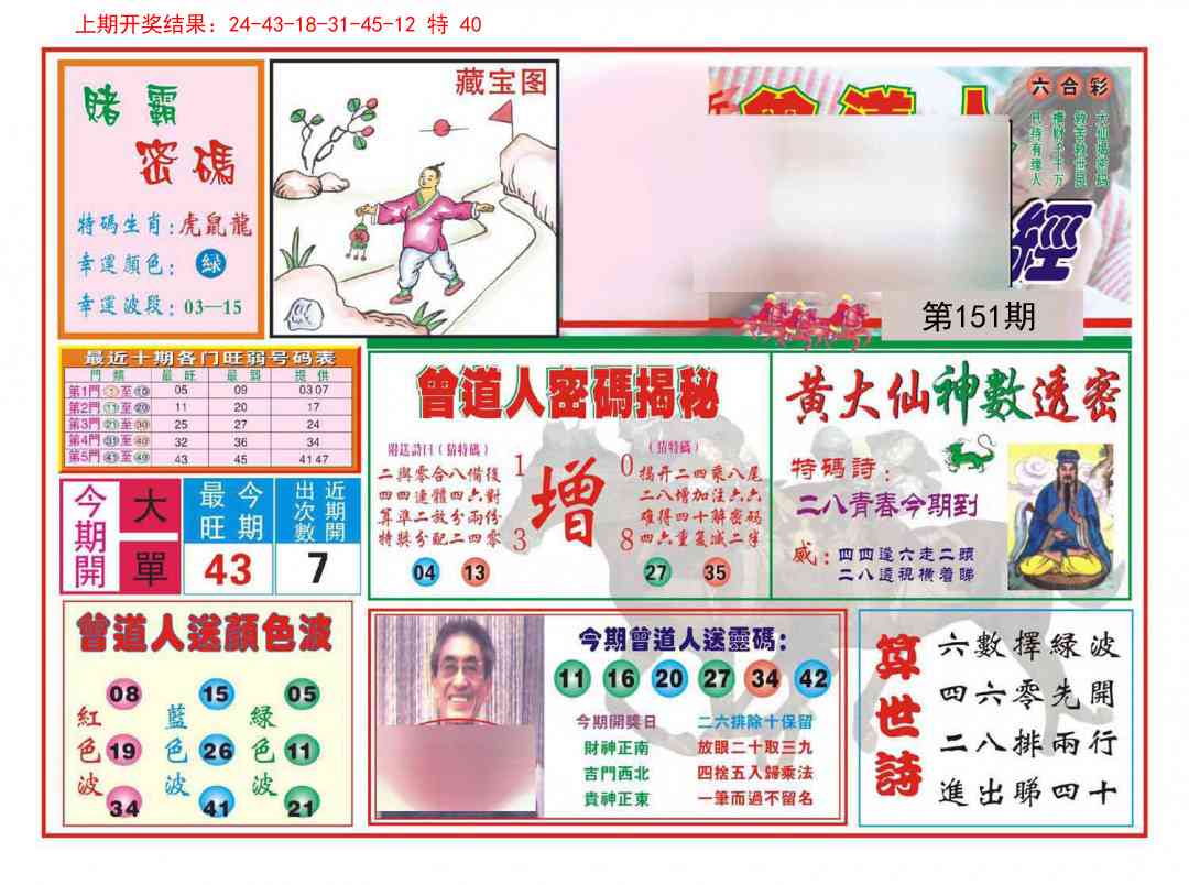 151期赢钱一经[图]