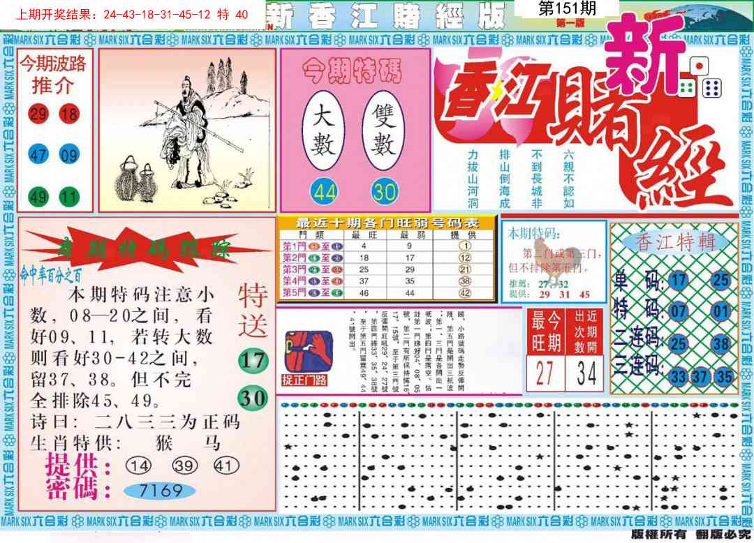 151期新香江赌经A[图]