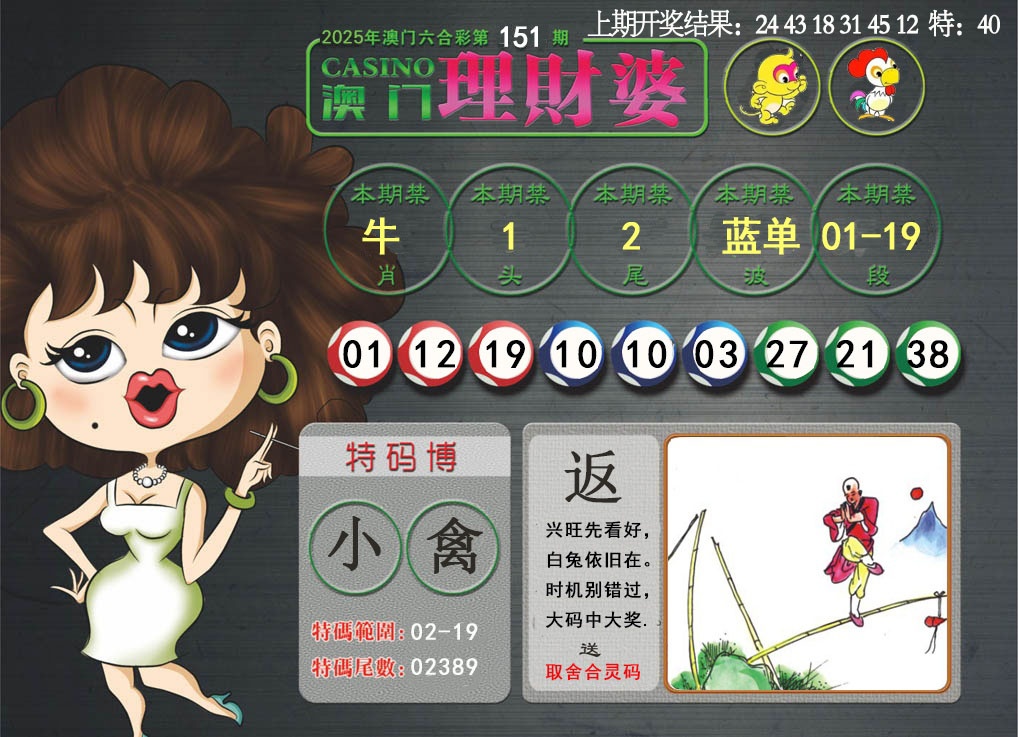 151期澳门理财婆[图]