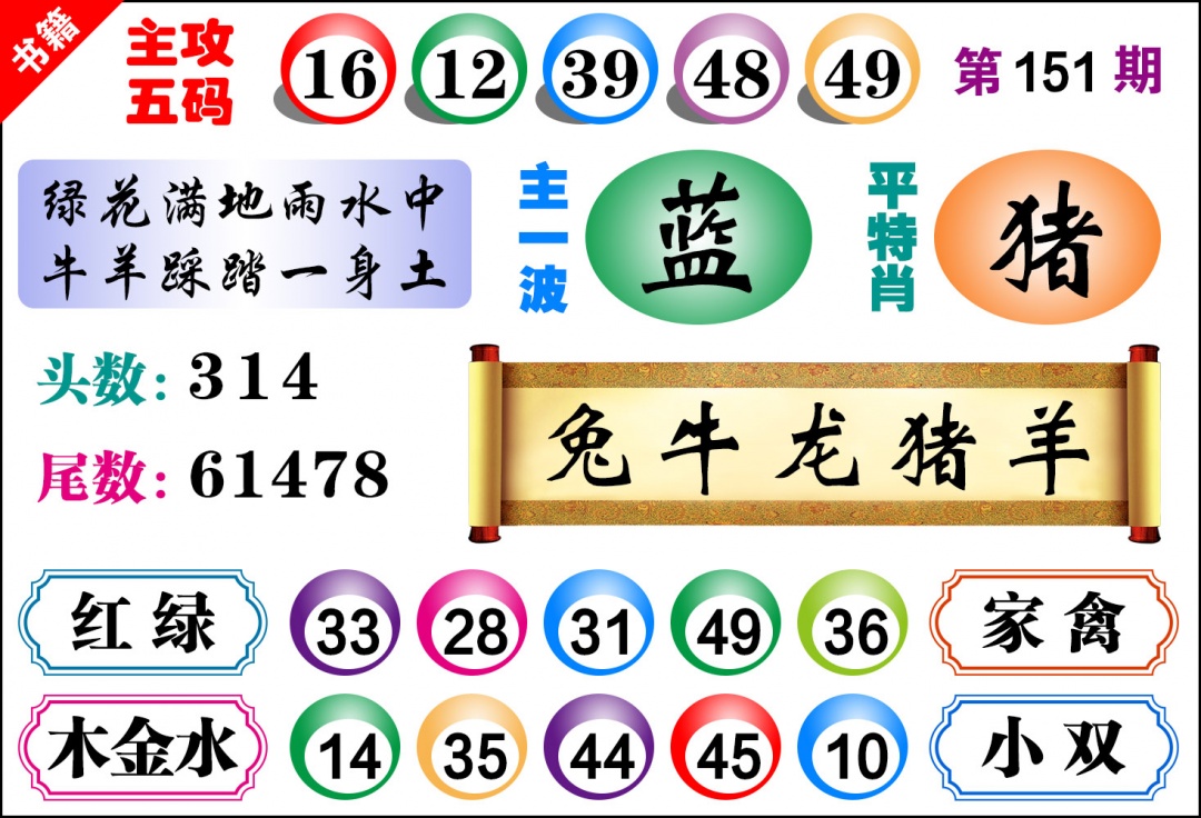 151期澳门主攻五码[图]