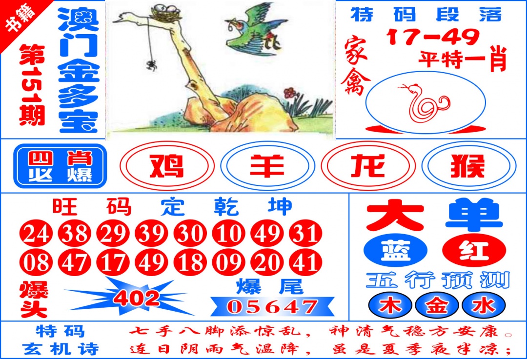 151期澳门金元宝[图]