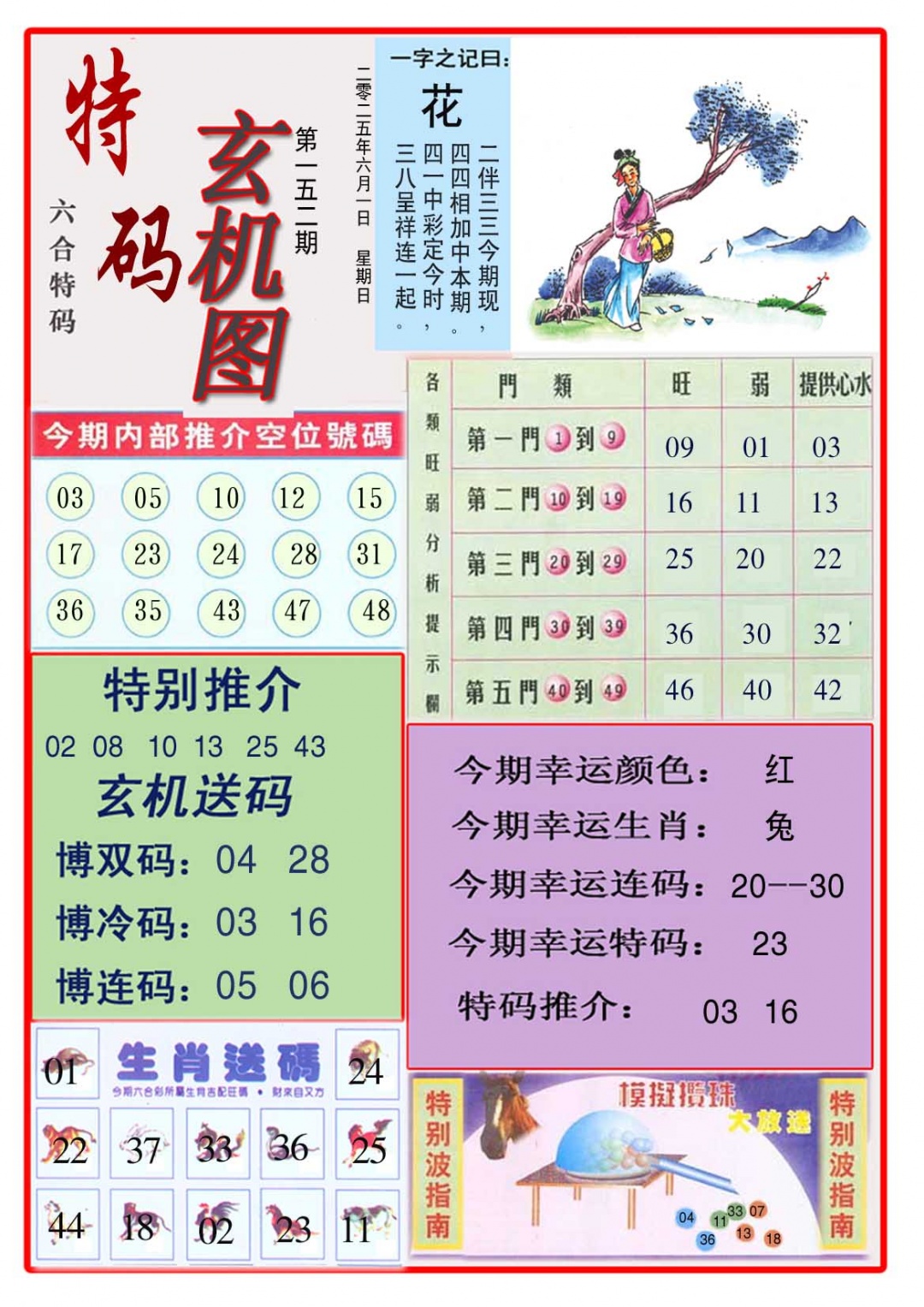 152期特码玄机图[图]