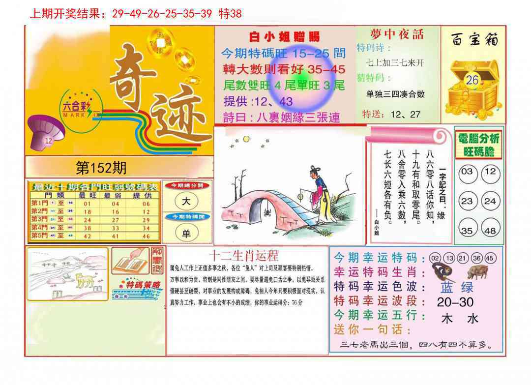 152期九龍奇迹A(推荐)[图]