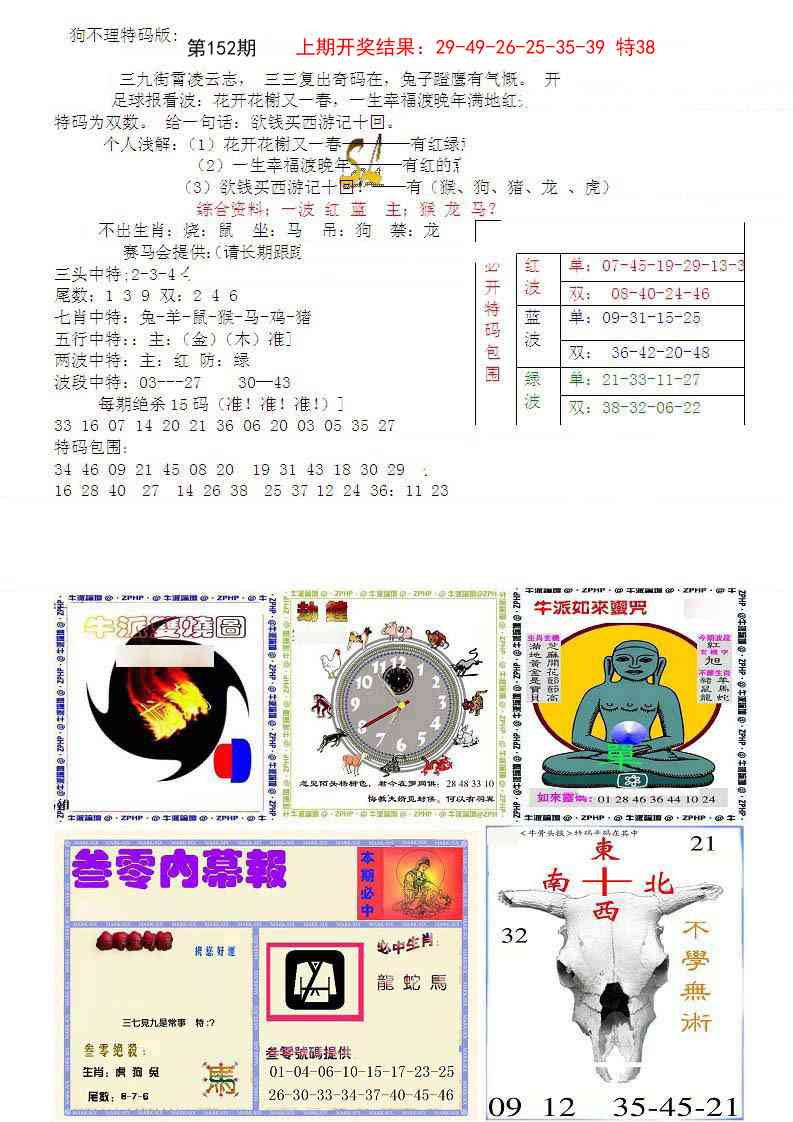 152期五鬼正宗会员综合资料B[图]