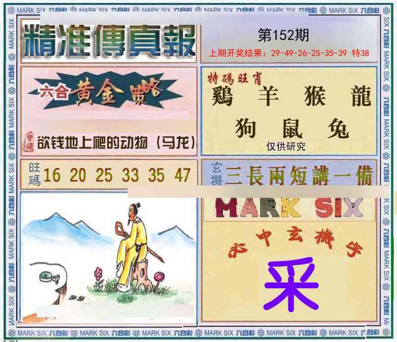 152期精准<傳真報>[图]