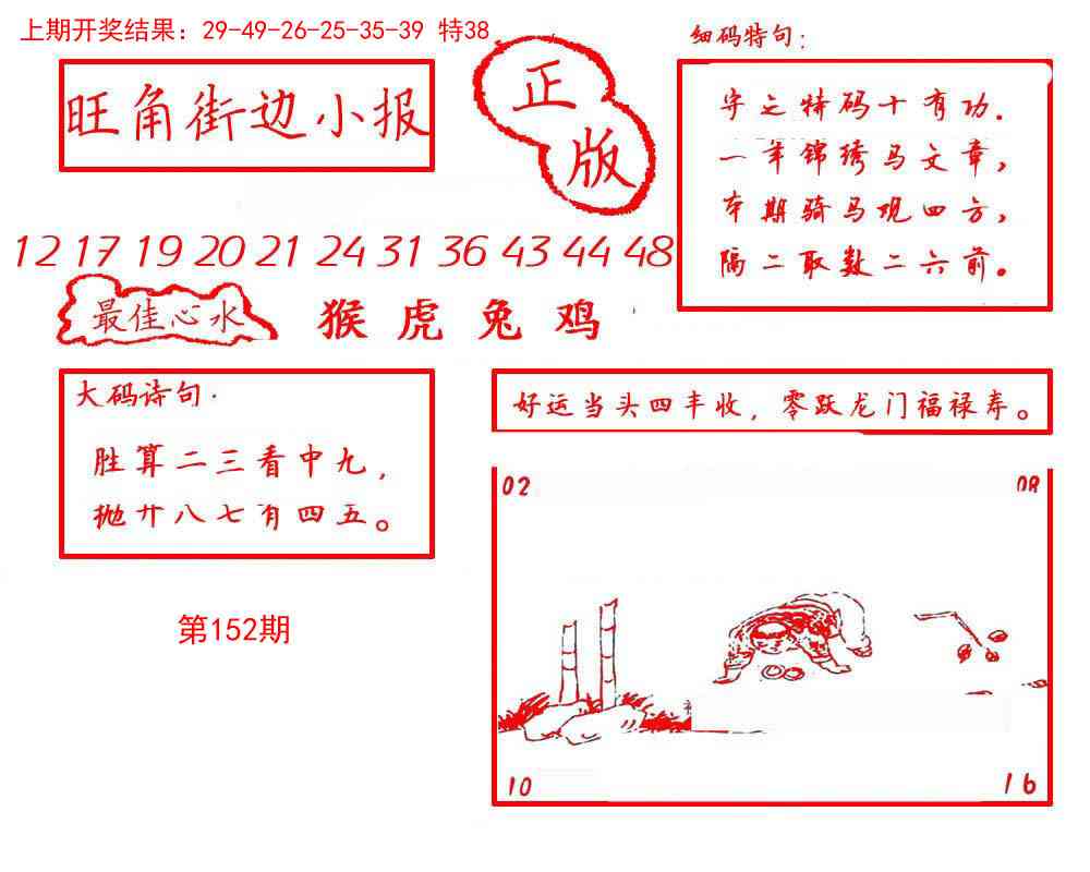152期旺角街边小报[图]