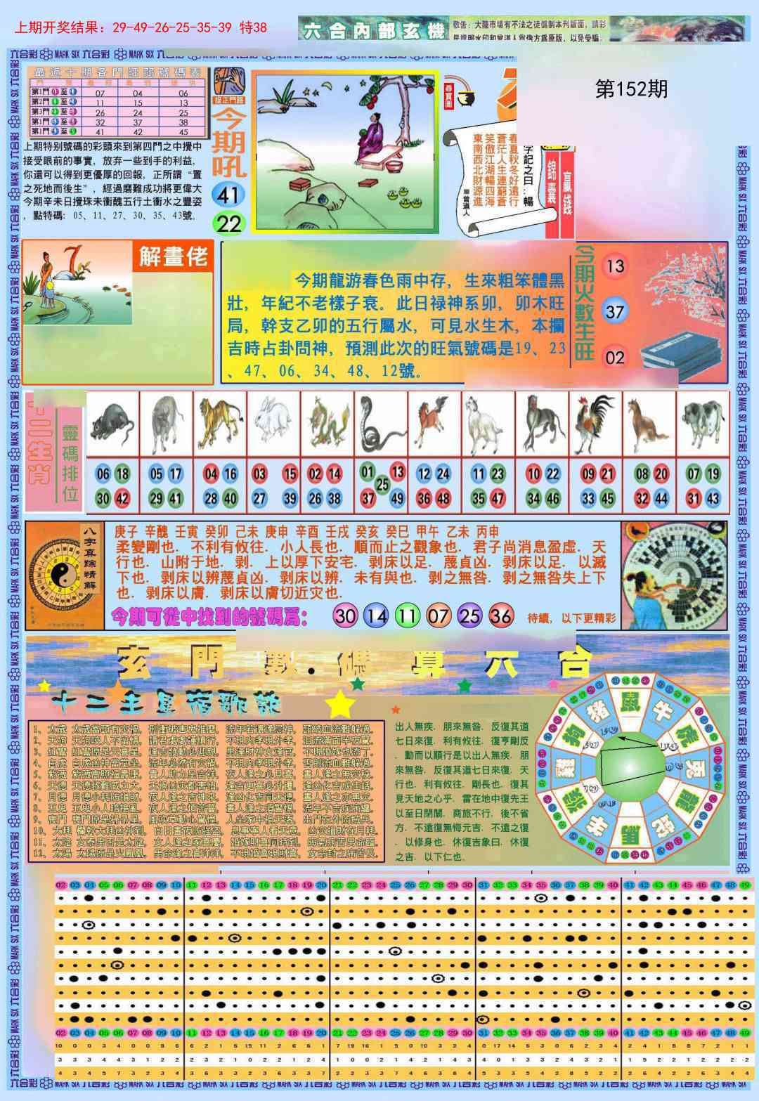 152期(新版)内部玄机A[图]