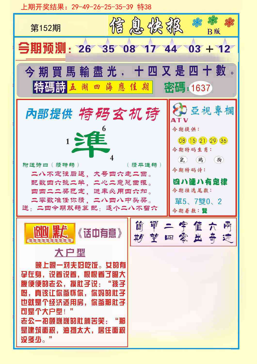 152期信息快报B[图]