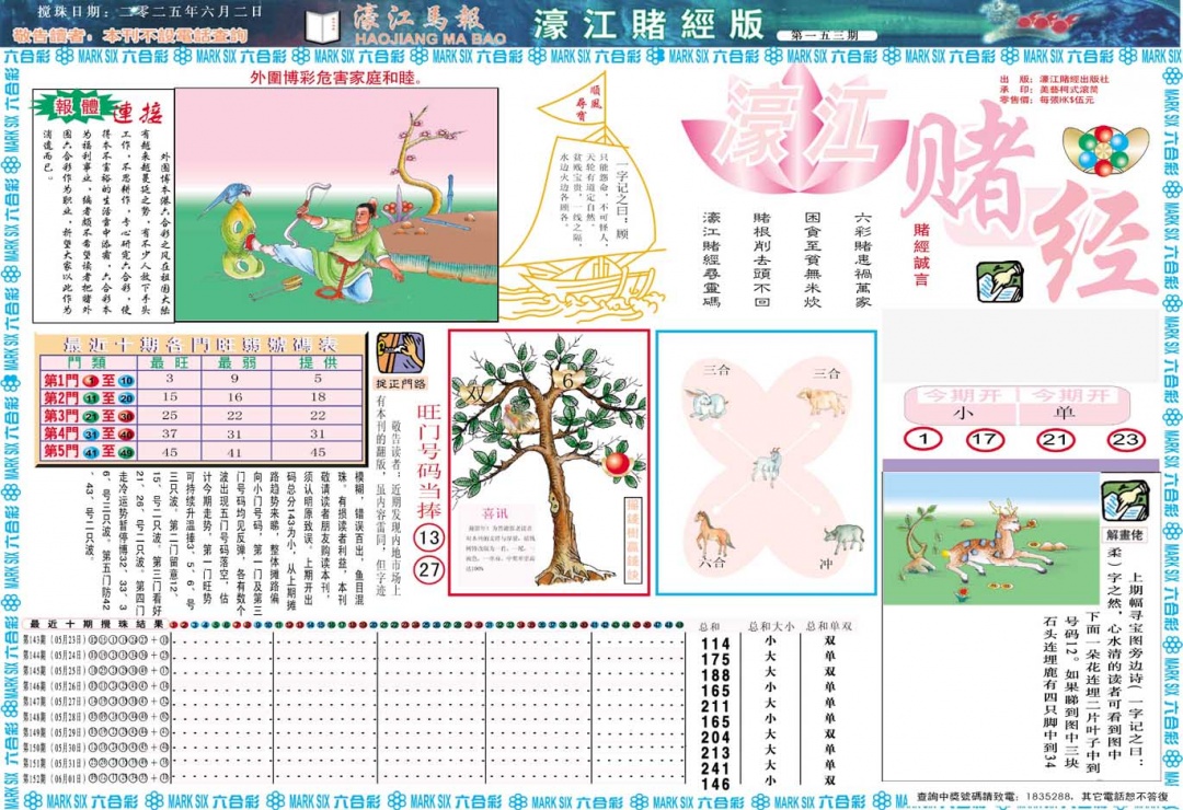 153期濠江赌经A[图]
