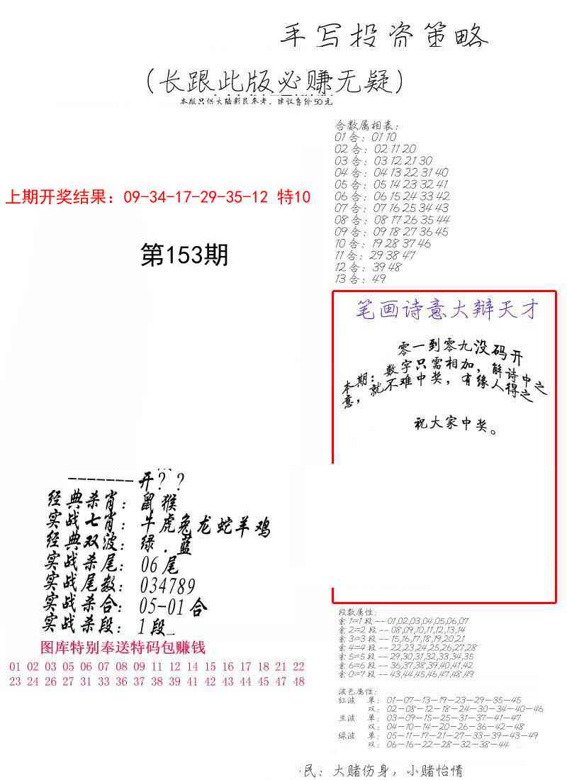 153期手写投资策略[图]