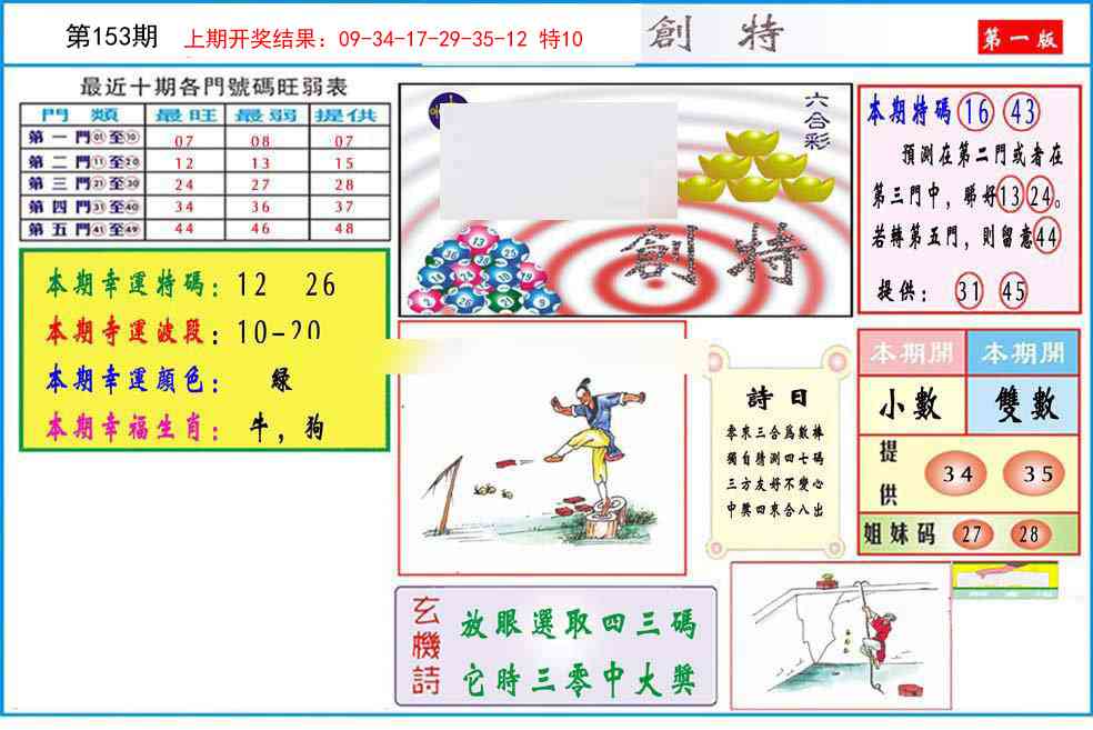 153期九龍创特A(推荐)[图]