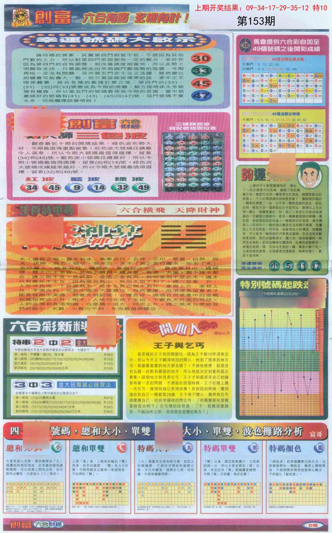 153期创富B[图]