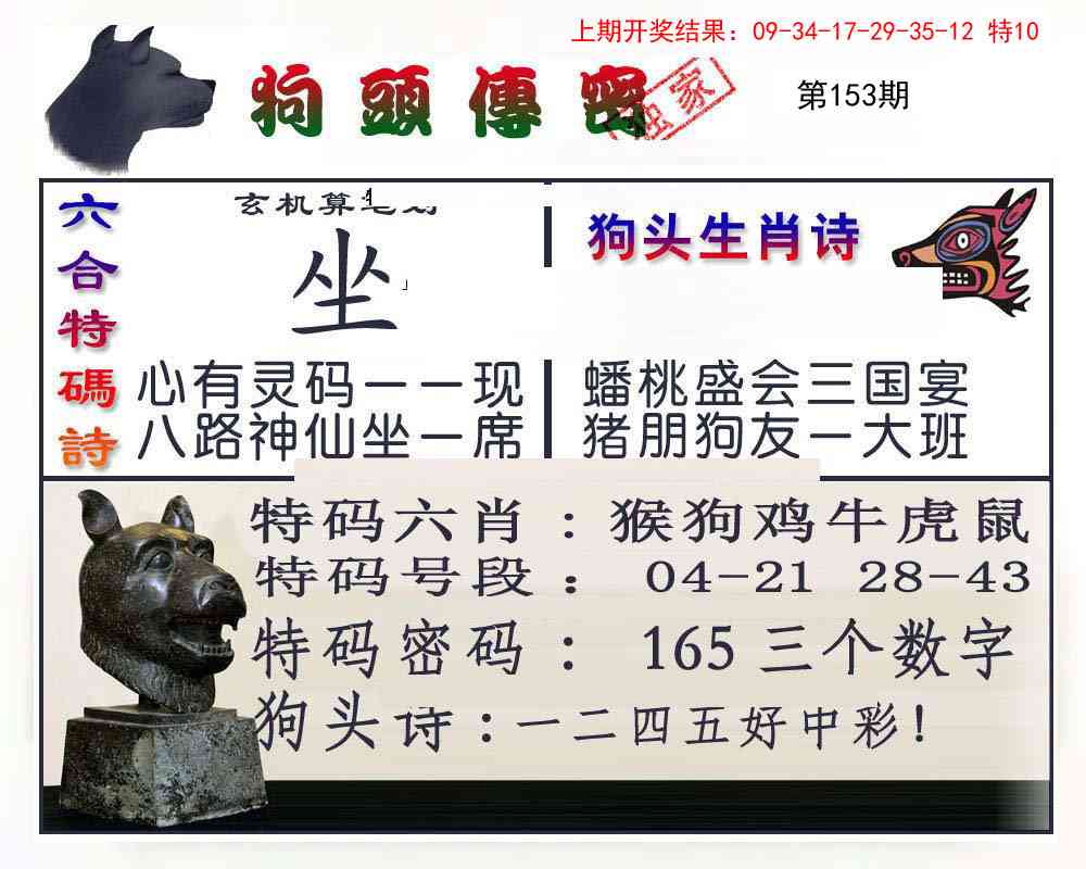 153期狗头传密[图]