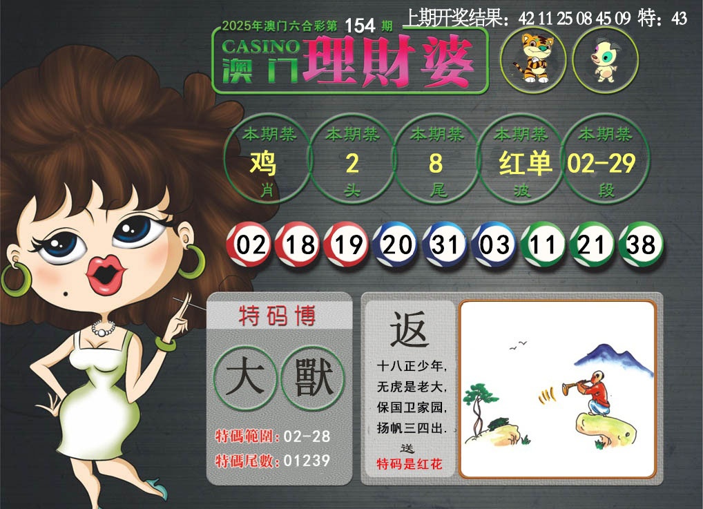 154期澳门理财婆[图]