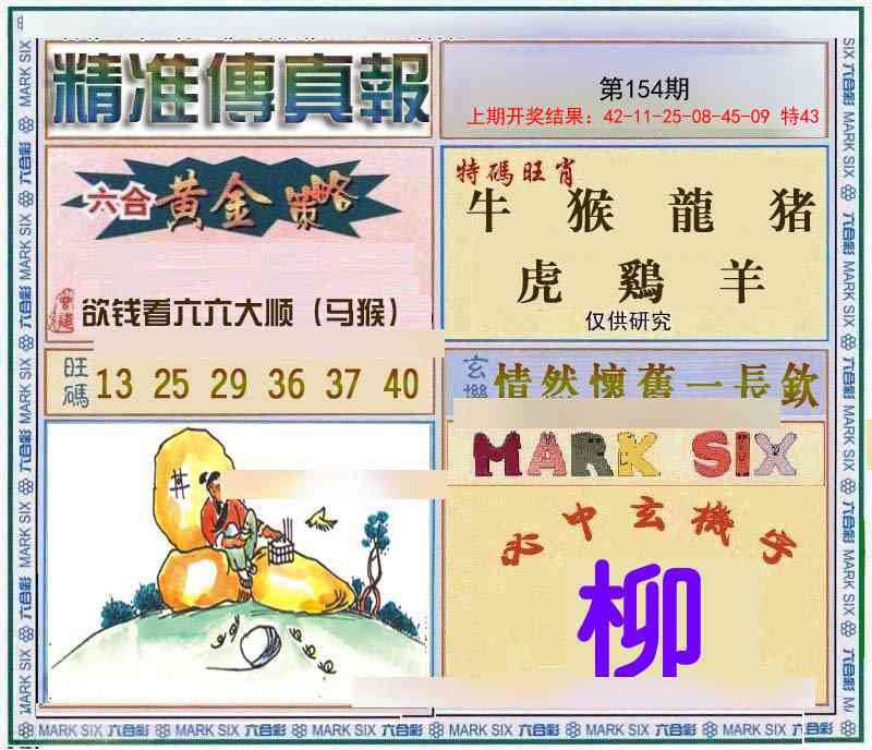 154期精准<傳真報>[图]