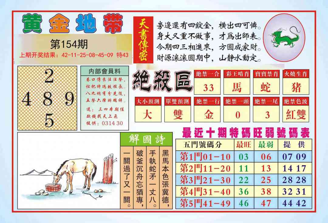 154期黄金地带[图]