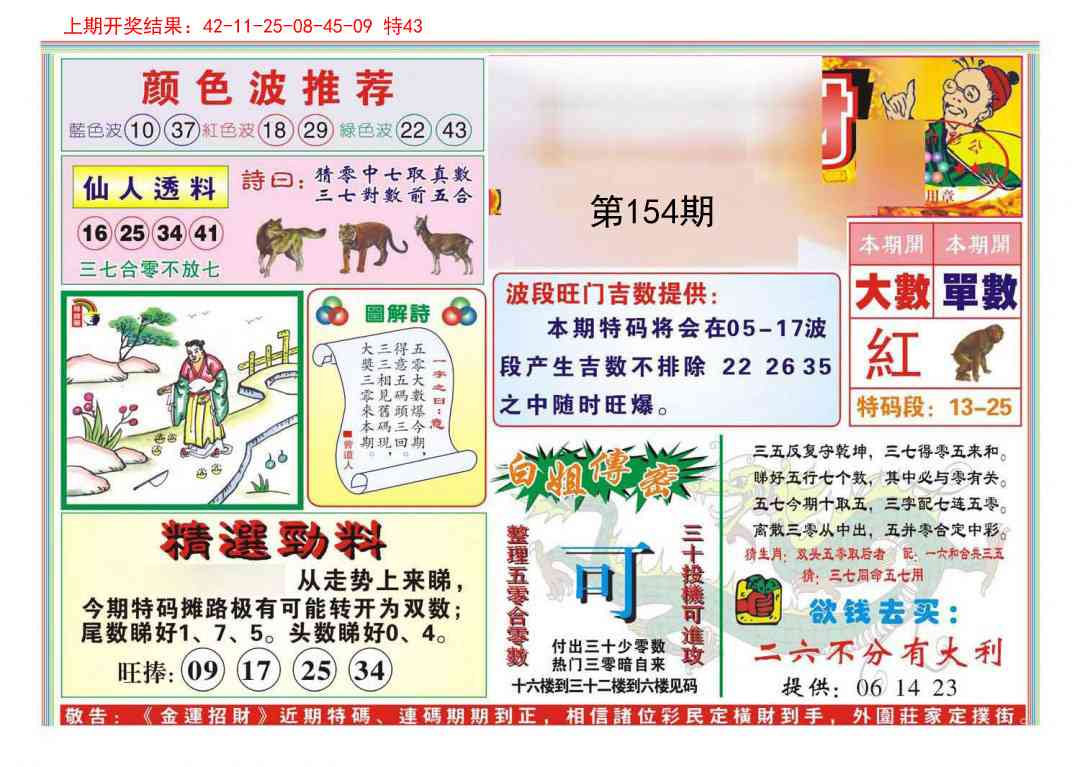 154期金运招财[图]