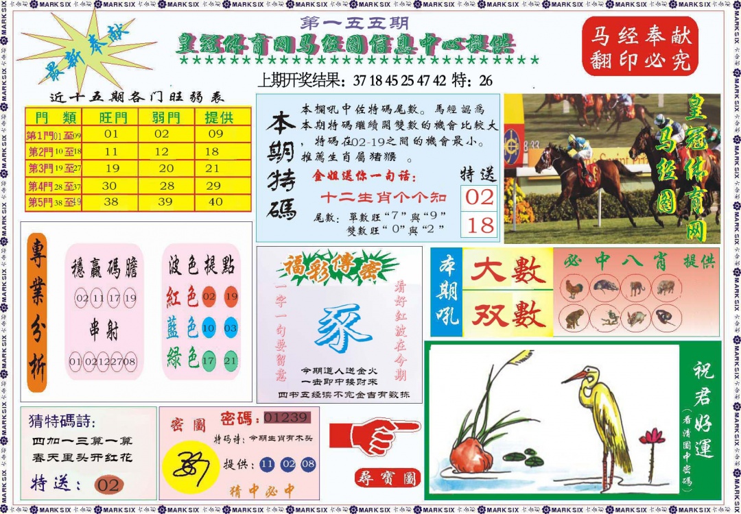 155期体育网马经图[图]