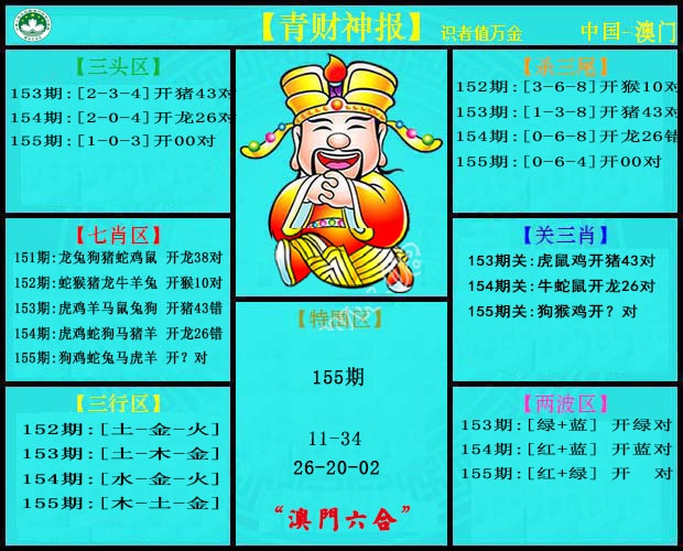 155期青财神[图]