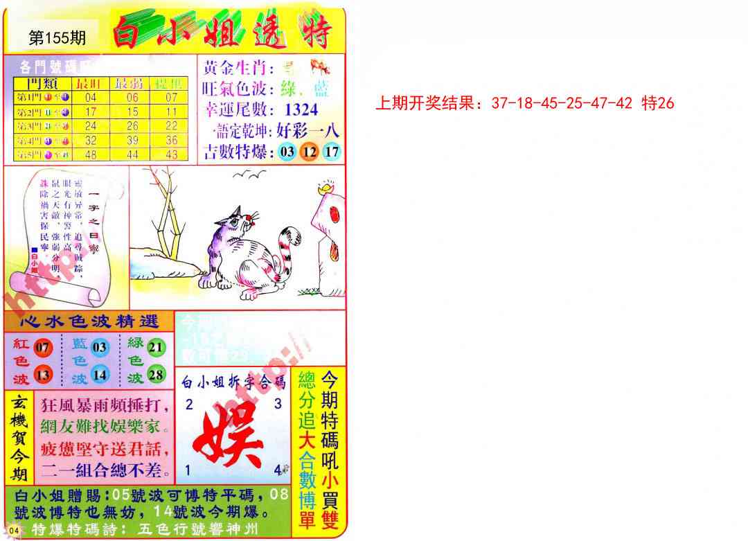 155期白小姐透特[图]