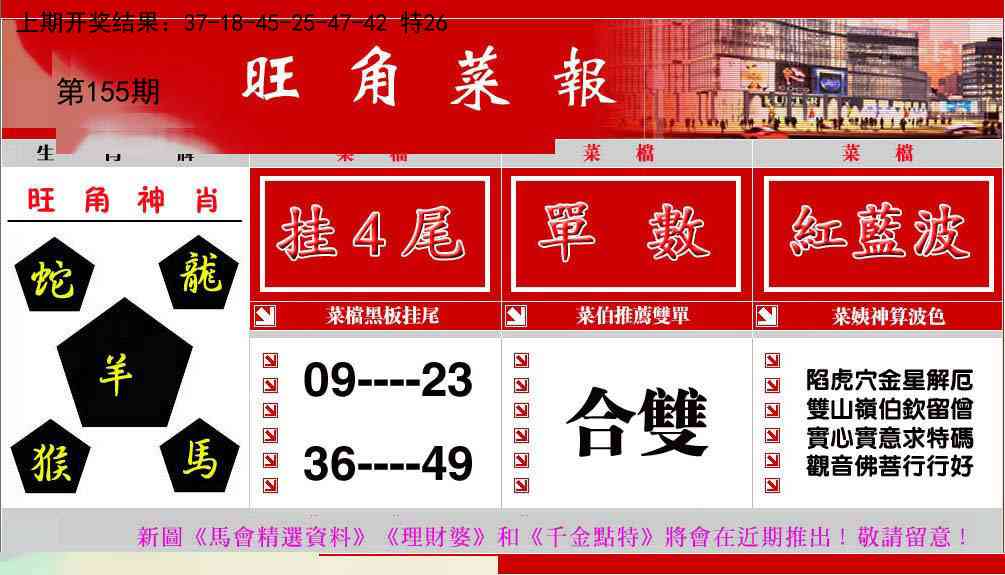 155期旺角菜报[图]