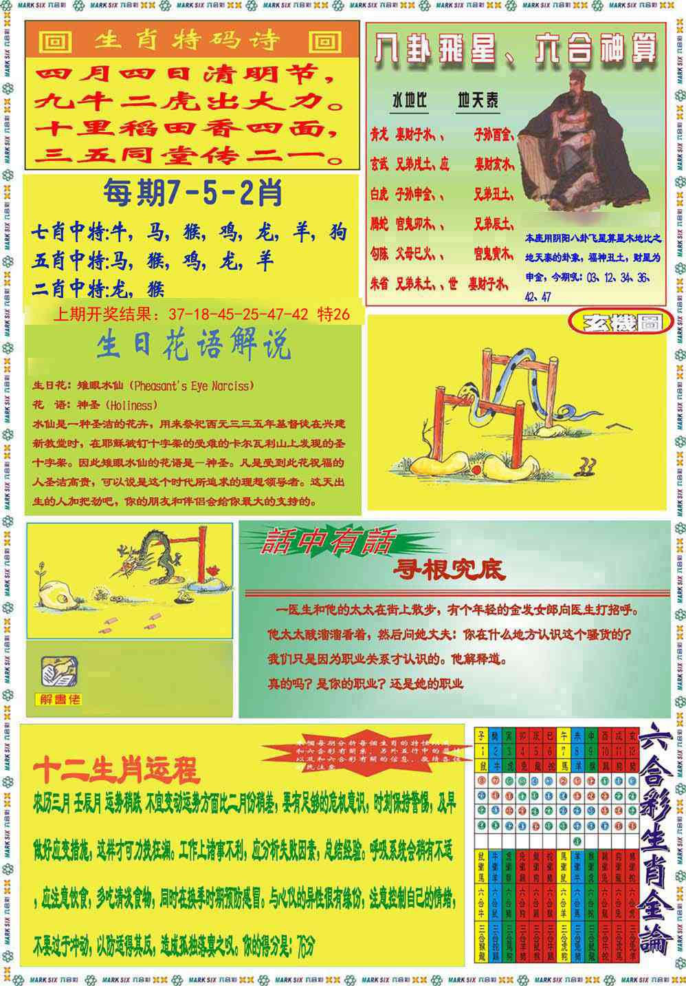 155期九龍马经B(推荐)[图]