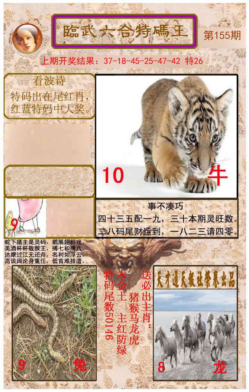 155期临武六合特码王[图]