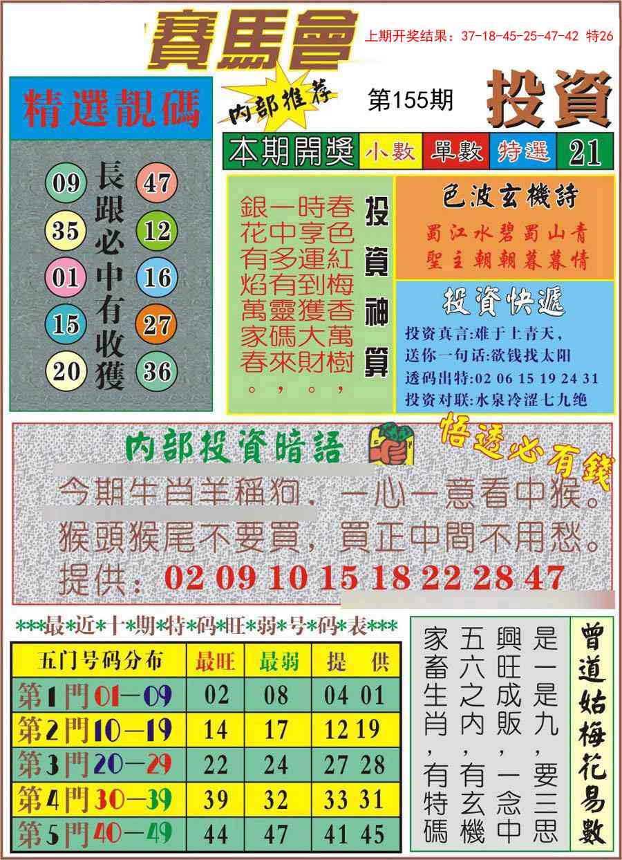 155期马会投资[图]