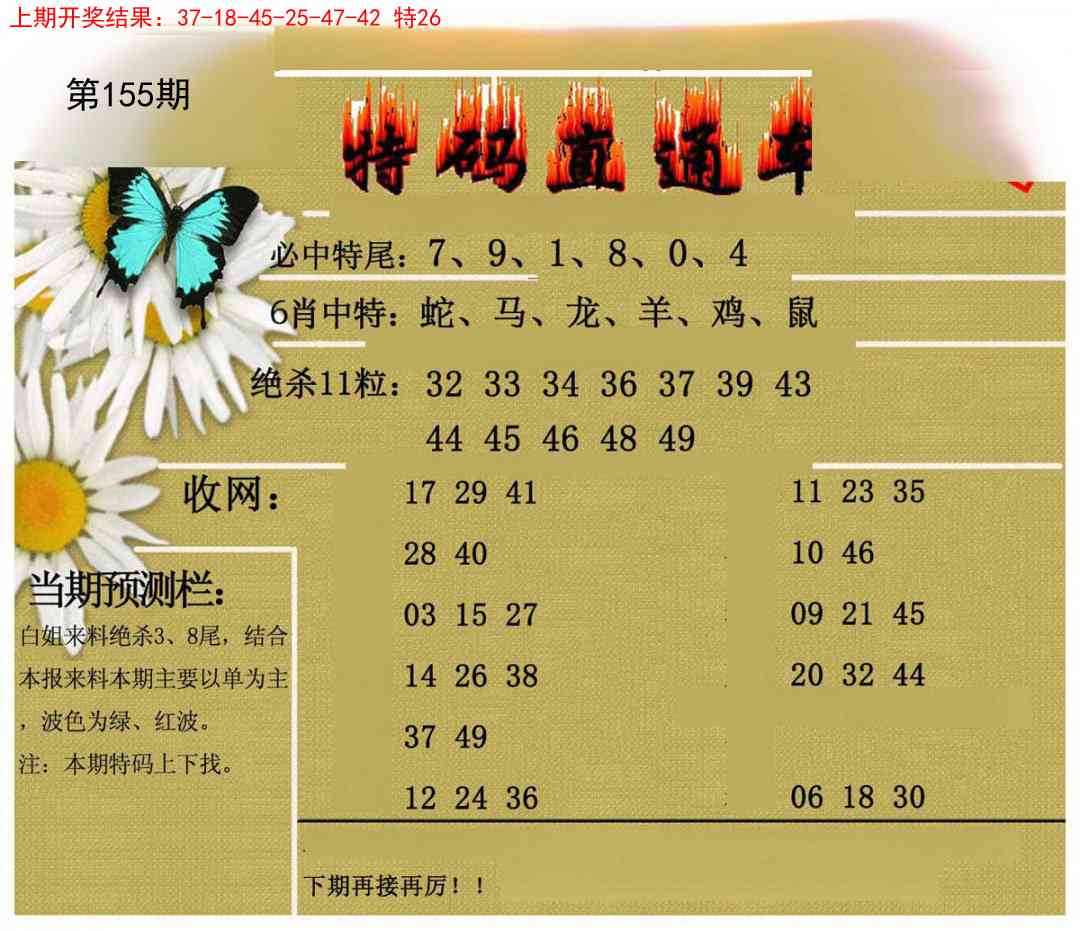 155期特码直通车[图]
