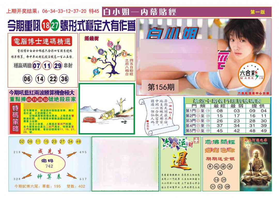 156期内幕赌经[图]