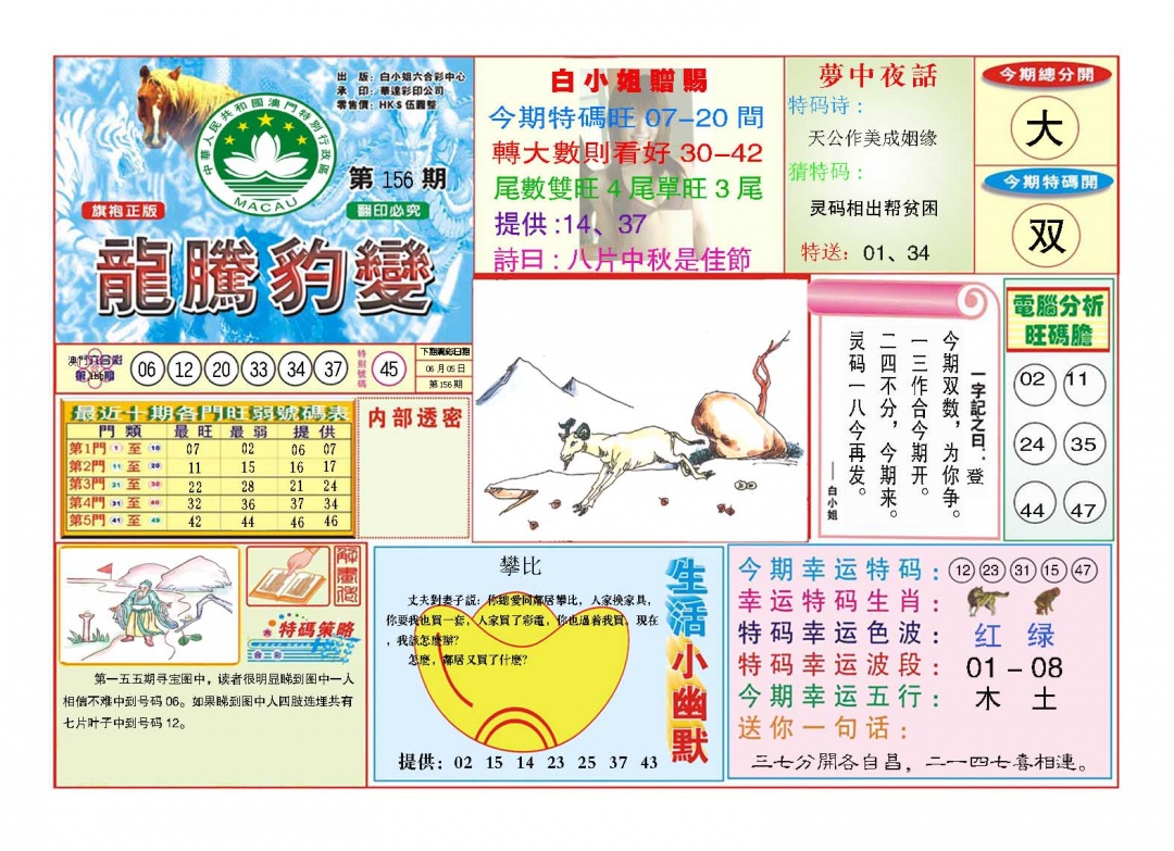 156期龙腾豹变[图]