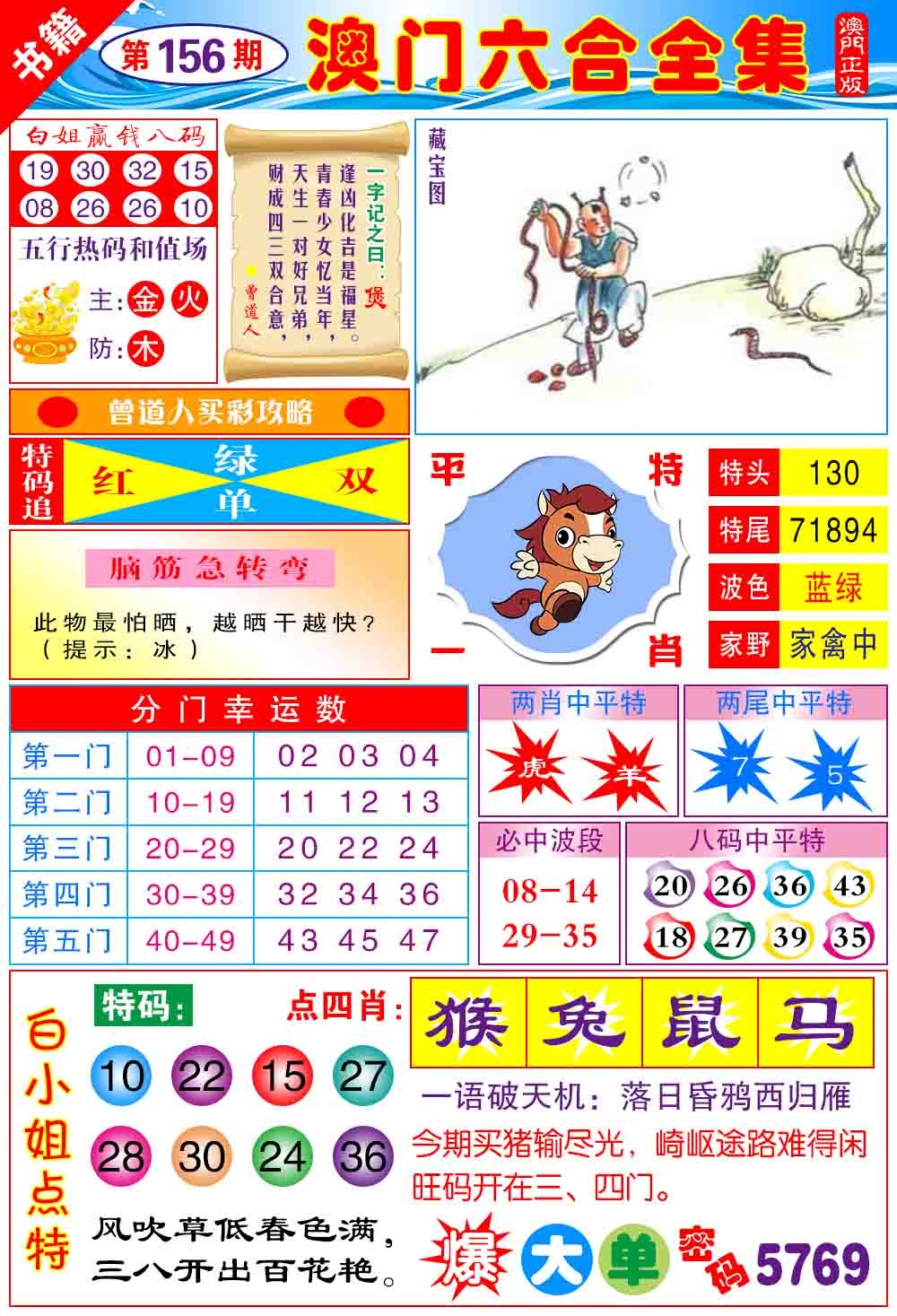 156期澳门全集六合[图]