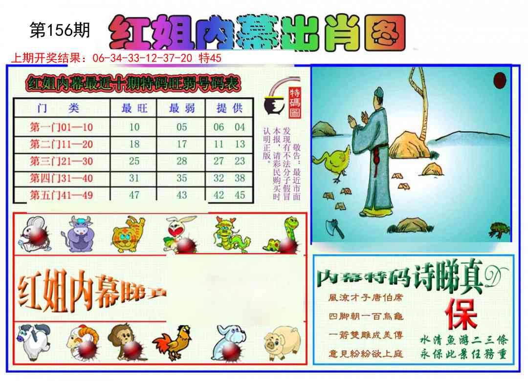 156期红姐内幕出肖[图]