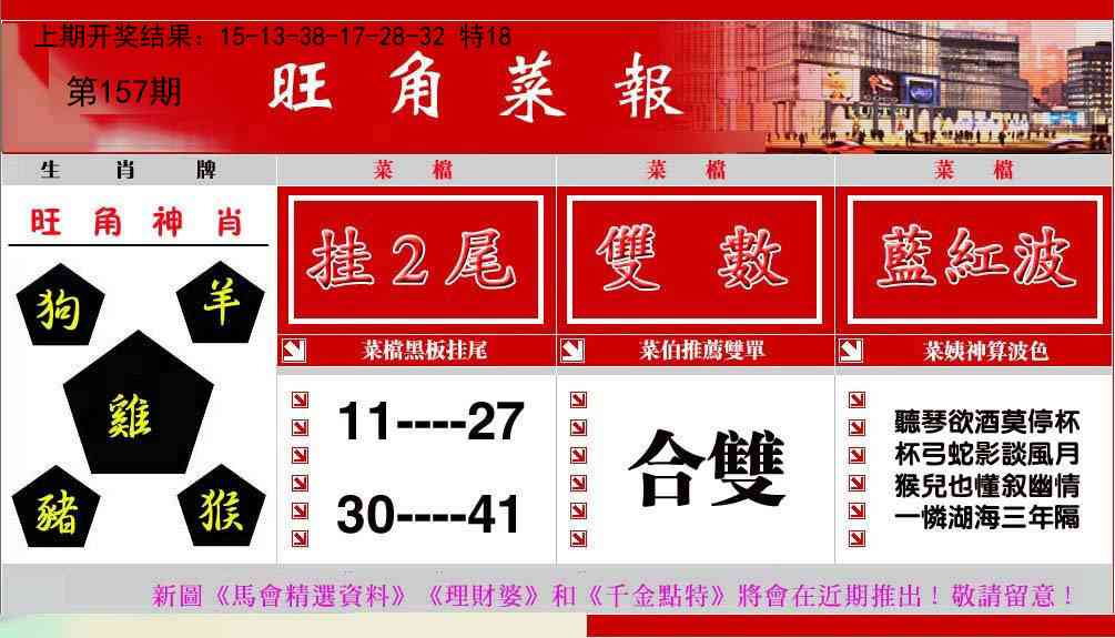 157期旺角菜报[图]