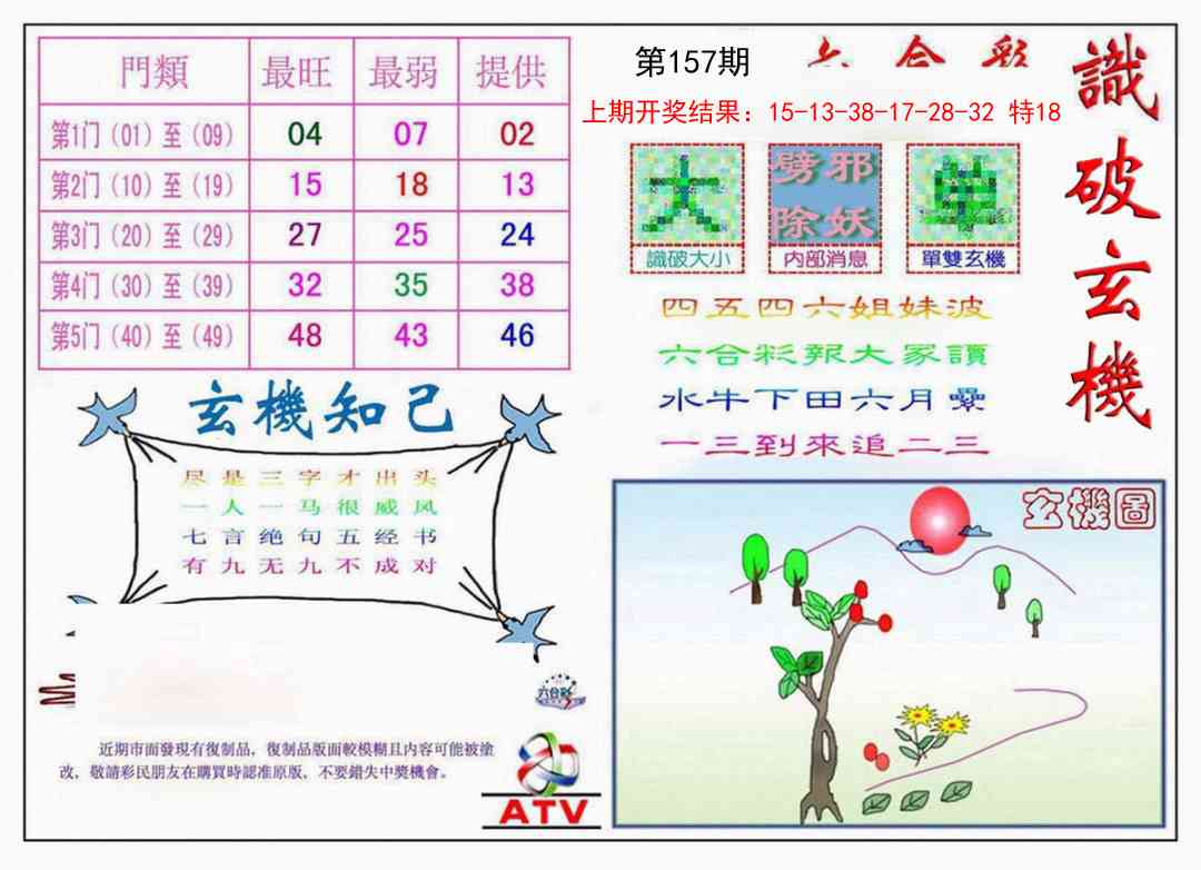 157期识破玄机[图]