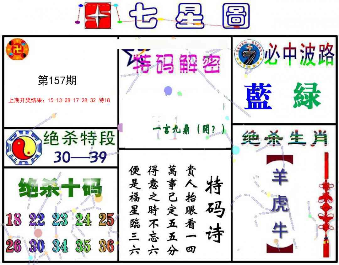 157期七星图A[图]