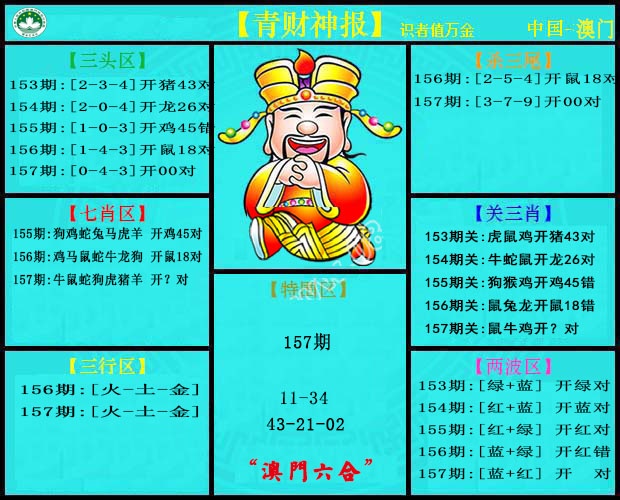 157期青财神[图]