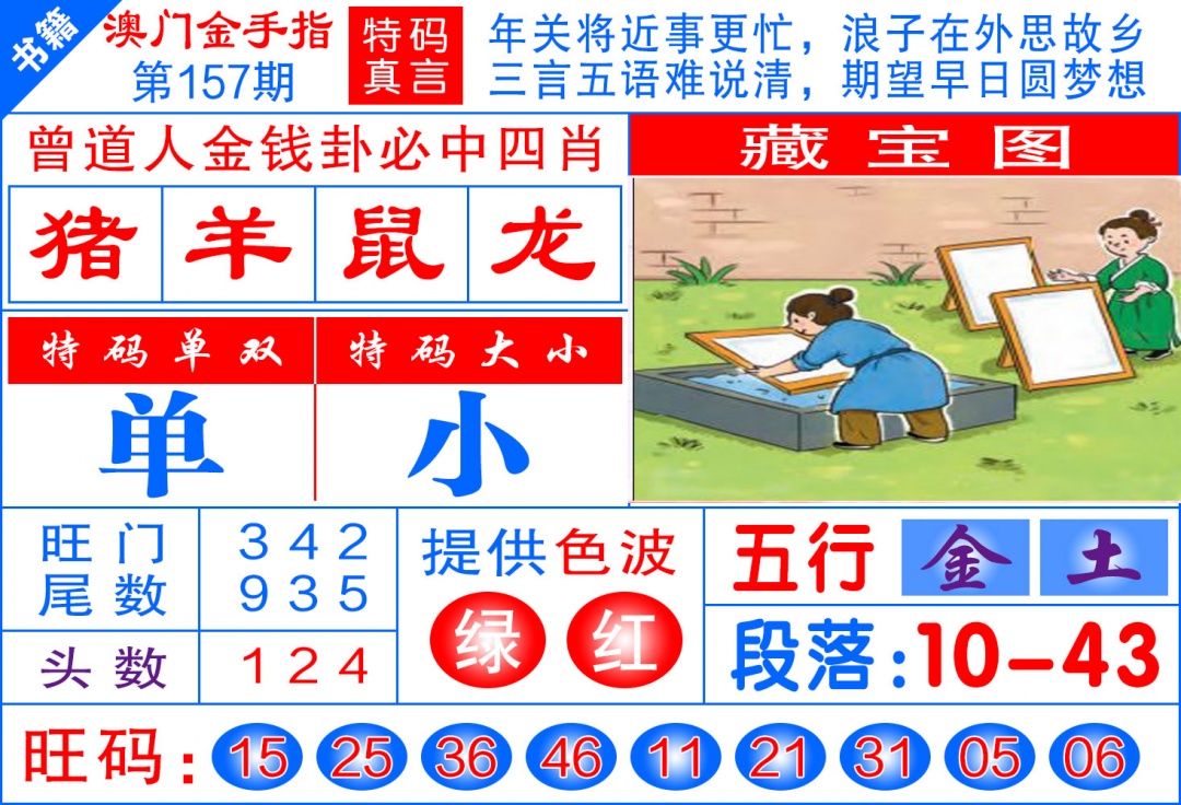 157期澳门金手指[图]