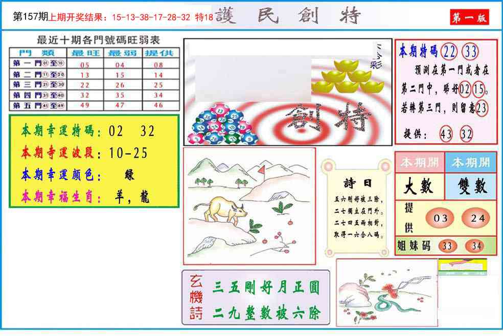 157期九龍创特A(推荐)[图]