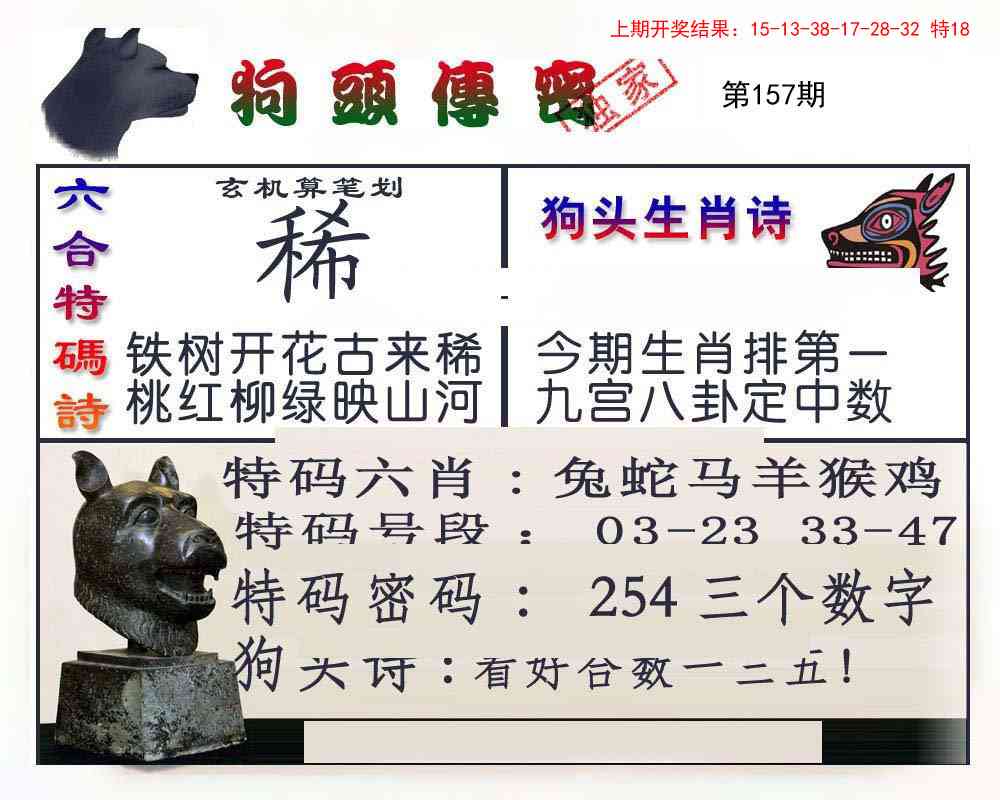 157期狗头传密[图]