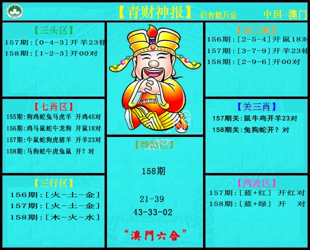 158期青财神[图]